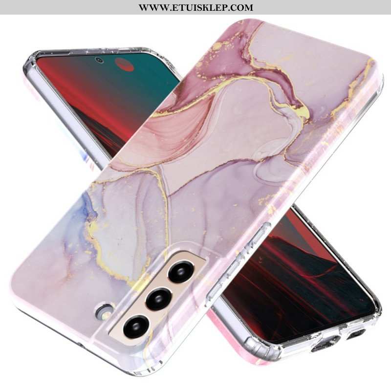 Etui do Samsung Galaxy S22 5G Silikonowy Elastyczny Marmur